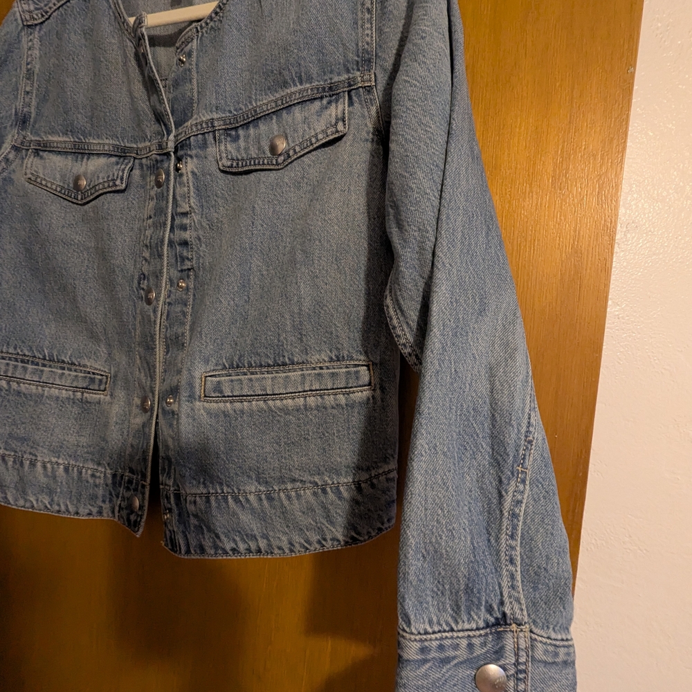 Levi's Blue Denim Jacket - Picture 4 of 5